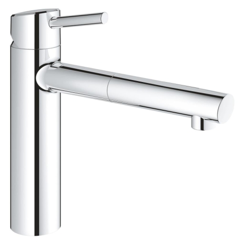 Grohe Eviye Bataryası Spiralli Tek Akış Concetto Krom - 31129001 - Thumbnail