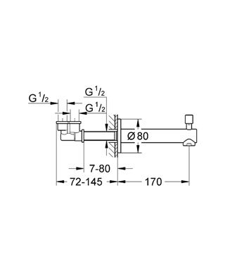 Grohe Concetto Yön Değiştiricili Çıkış Ucu - 13281001 - Thumbnail