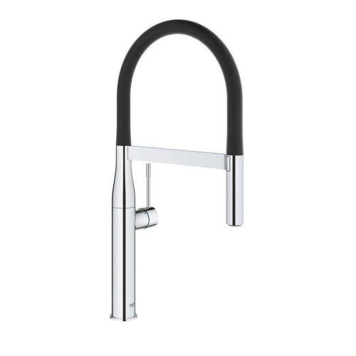 Grohe Eviye Bataryası Spiralli 2 Fonk Essence Krom/Siyah-30294000 - Thumbnail