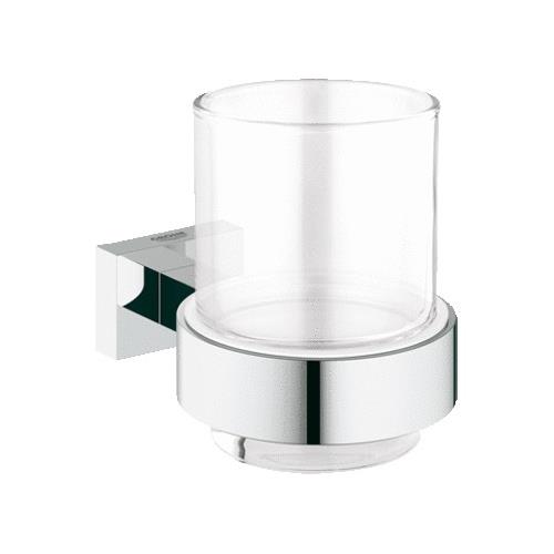 Grohe Essentials Cube Sabunluk Ve Diş Fırçalık Tutacağı - 40508001 - Thumbnail