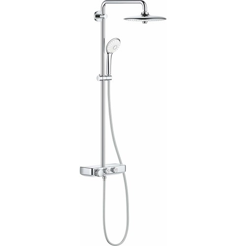 Grohe Euphoria SmartControl System 260 Mono Duvara Monte Termostatik Bataryalı Duş Sistemi - 26509000 - Thumbnail