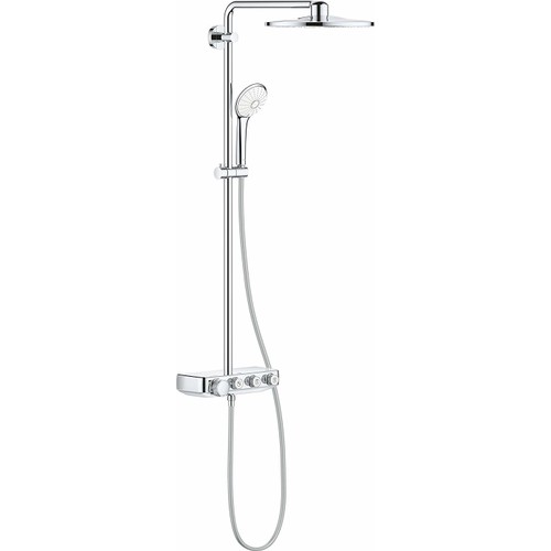 Grohe Euphoria SmartControl System 310 Duo Duvara Monte Termostatik Bataryalı Duş Sistemi - 26507000 - Thumbnail