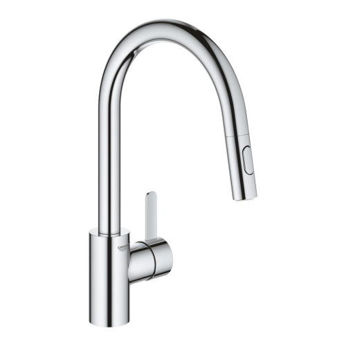 Grohe Eviye Bataryası Spiralli 2 Fonk. EuroCosmo Krom- 31481001 - Thumbnail