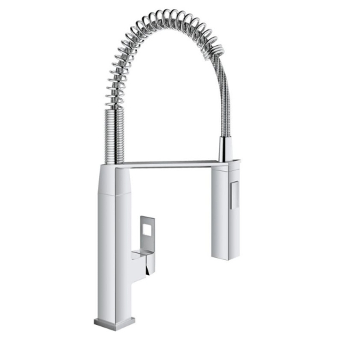 Grohe Eviye Bataryası Spiralli 2Fonk Prof. Eurocube Krom-31395000 - Thumbnail