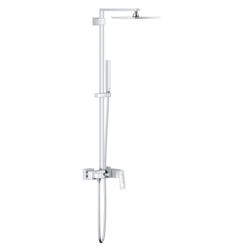 Grohe Eurocube Tepe Duşlu Duş Bataryası Krom - 23147001 - Thumbnail