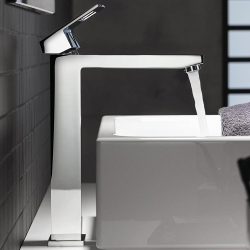 Grohe Eurocube Tek Kumandalı Lavabo Bataryası XL- Boyut - 23406000 - Thumbnail