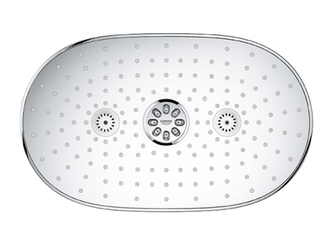 Grohe SmartControl 300 Termostatik Duş Bataryalı Borulu Duş Sistemi - 26250000 - Thumbnail