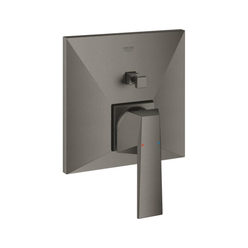 Grohe Allure Brilliant Ankastre Banyo/Duş Bataryası Brushed Hard Graphite - 24072AL0 - Thumbnail