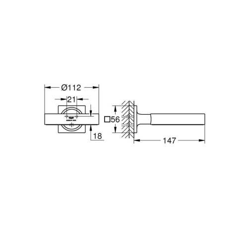 Grohe Allure Sabunluk Tutacağı - 40963001 - Thumbnail