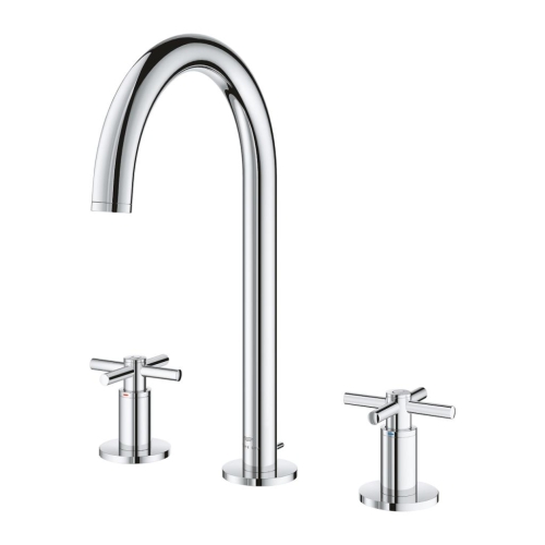 Grohe Atrio 3 Delikli Lavabo Bataryası L-Boyut - 20643000 - Thumbnail