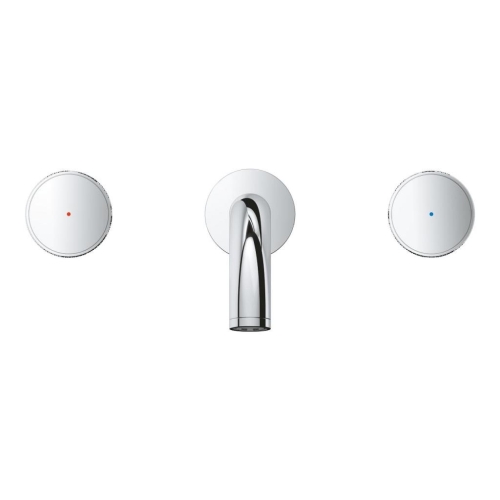 Grohe Atrio Private Collection 3 Delikli Duvardan Lavabo Bataryası M Boyut - 20589000 - Thumbnail