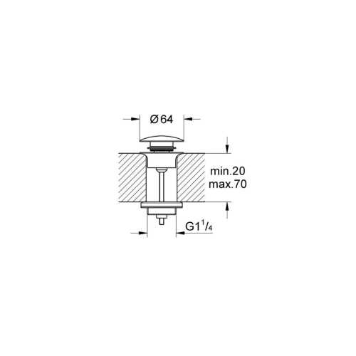 Grohe Bas-Aç Gider Seti Brushed Warm Sunset - 65807DL0 - Thumbnail