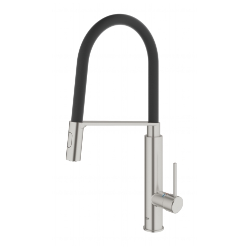 Grohe Concetto Professional Tek Kumandalı Eviye Bataryası SuperSteel - 31491DC0 - Thumbnail