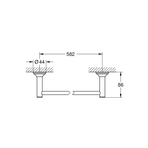 Grohe Essentials Authentic Havluluk - 40653001 - Thumbnail