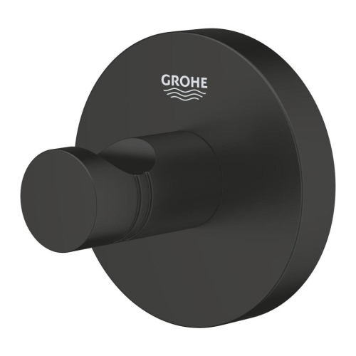 Grohe Essentials Bornoz Askısı Mat Siyah - 1024602430 - Thumbnail