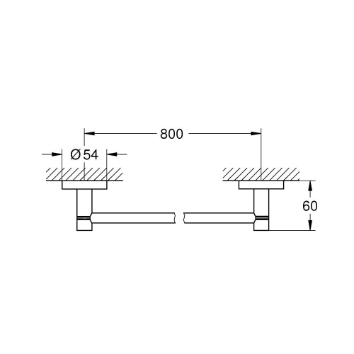 Grohe Essentials Havluluk Warm Sunset - 40386DA1 - Thumbnail