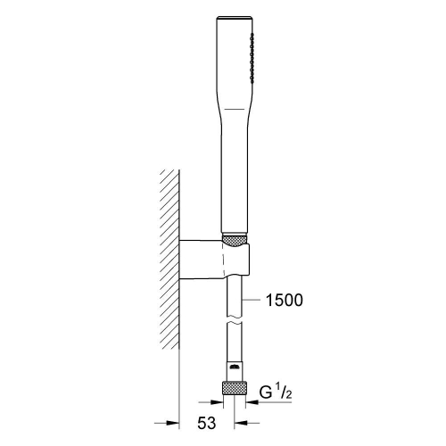 Grohe Euphoria Cosmopolitan Stick Duş Seti 27369000 - Thumbnail