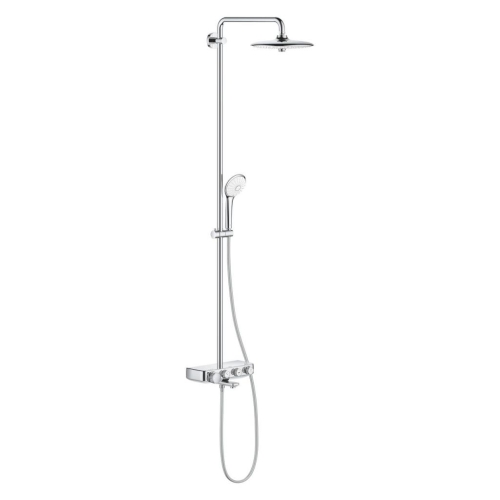 Grohe Euphoria SmartControl 260 Mono Duvara Monte Termostatik Banyo Bataryalı Duş Sistemi-26510000 - Thumbnail