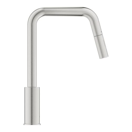 Grohe Eurosmart Eviye Bataryası 2 Akışlı SuperSteel - 30619DC0 - Thumbnail