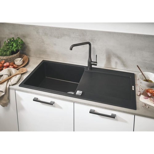 Grohe Eviye Bataryası Döner Borulu Essence Brushed Hard Graphite -30269AL0 - Thumbnail