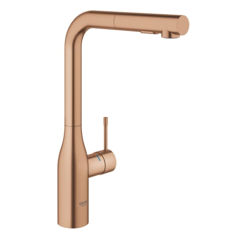 Grohe Eviye Bataryası Spiralli 2 Fonk Essence Brushed Warm Sunset - 30504DL0 - Thumbnail