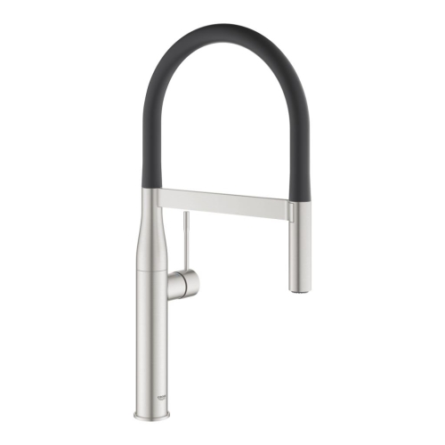 Grohe Eviye Bataryası Spiralli 2 Fonk Essence Paslanmaz Çelik - 30503DC0 - Thumbnail