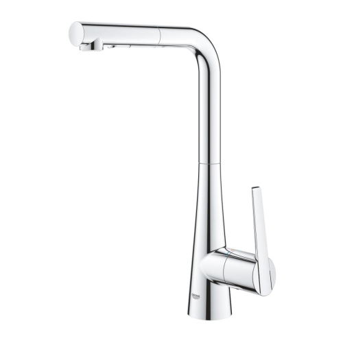 Grohe Eviye Bataryası Spiralli 2 Fonksiyonlu Zedra Krom - 32553002 - Thumbnail