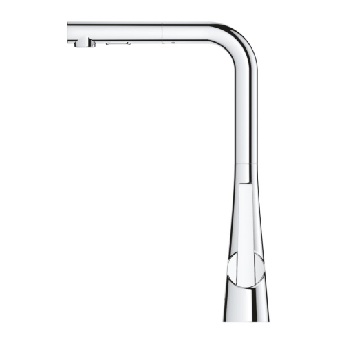 Grohe Eviye Bataryası Spiralli 2 Fonksiyonlu Zedra Krom - 32553002 - Thumbnail