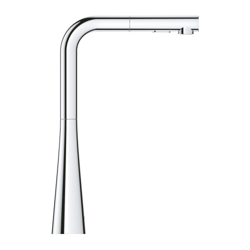 Grohe Eviye Bataryası Spiralli 2 Fonksiyonlu Zedra Krom - 32553002 - Thumbnail