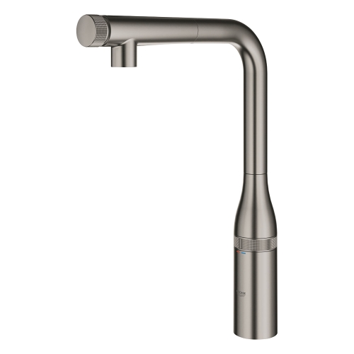 Grohe Eviye Bataryası Spiralli Essence Brushed Hard Graphite - 31615AL0 - Thumbnail