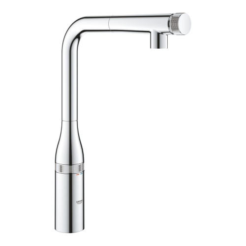 Grohe Eviye Bataryası Spiralli SmartControl Essence Krom-31615000 - Thumbnail