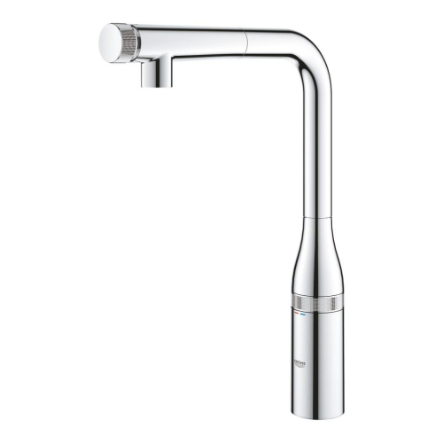 Grohe Eviye Bataryası Spiralli SmartControl Essence Krom-31615000 - Thumbnail