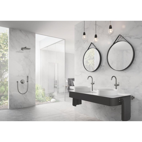 Grohe İkili Havluluk 54 cm Atrio Brushed Hard Graphite - 40308AL3 - Thumbnail