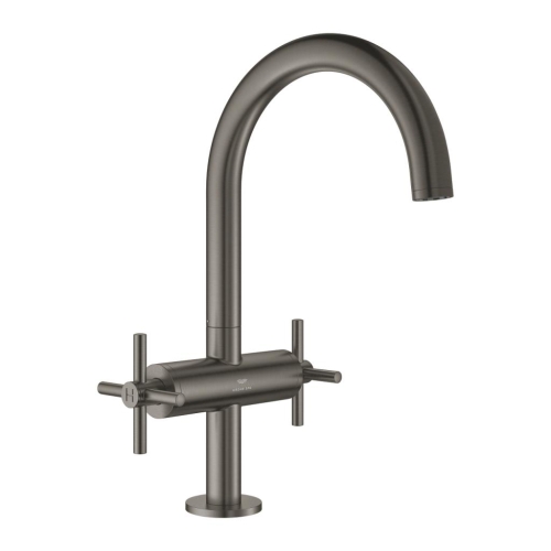 Grohe Lavabo Bataryası Atrio L-Boyut Brushed Hard Graphite - 21144AL0 - Thumbnail