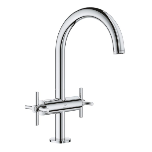 Grohe Lavabo Bataryası Atrio L-Boyut Krom - 21144000 - Thumbnail