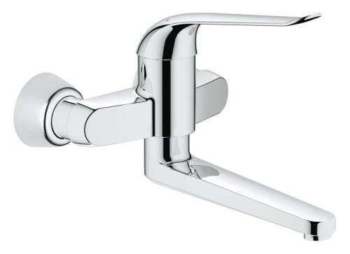 Grohe Lavabo Bataryası Engelli Lavabo İçin Euroeco Krom- 32773000 - Thumbnail