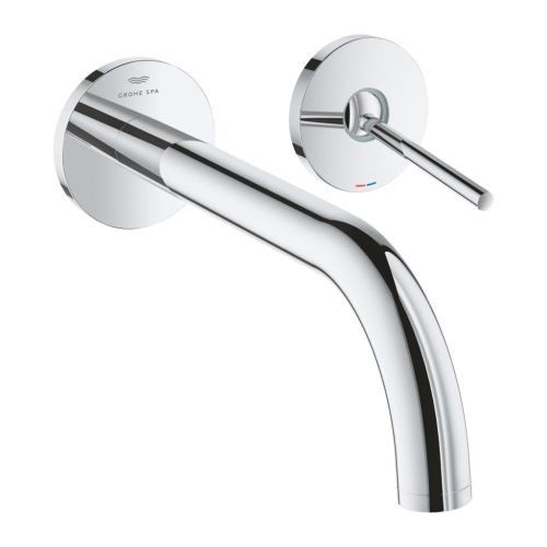 Grohe Lavabo Bataryası İki Delikli Duvardan Atrio Krom - 29406000 - Thumbnail