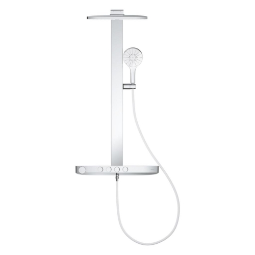 Grohe Rainshower Aqua Pure Duvara Monte Termostatik Bataryalı Duş Sistemi Krom - 1009610000 - Thumbnail