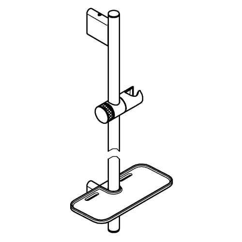 Grohe Rainshower Smartactive Duş Sürgüsü, 900 mm Cool Sunrise - 26603GL0 - Thumbnail