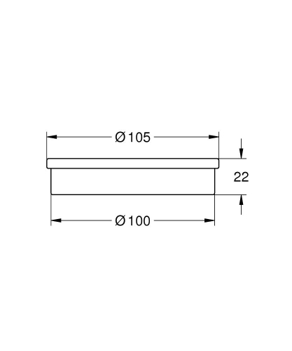 Grohe Sabunluk Camı – 40883000 - Thumbnail