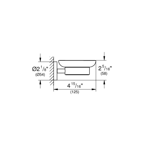 Grohe Sabunluk Seti Essentials Krom - 40444001 - Thumbnail