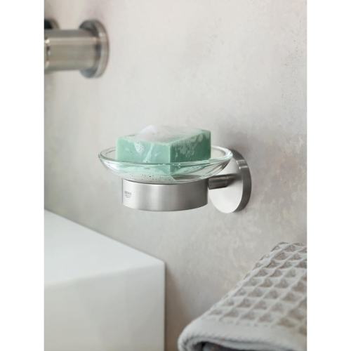 Grohe Sabunluk Seti Essentials Super Steel - 40444DC1 - Thumbnail