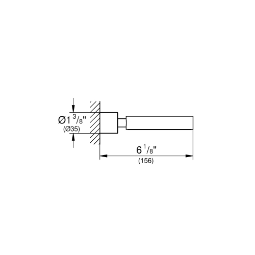 Grohe Sabunluk Tutacağı Cam Hariç Atrio Krom - 40305003 - Thumbnail