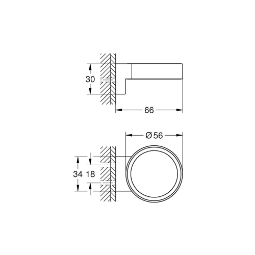 Grohe Selection Sabunluk Tutacağı - 41027000 - Thumbnail