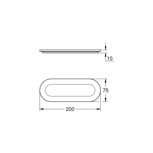 Grohe Selection Sabunluk, Tutacak Hariç - 41036000 - Thumbnail