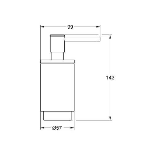 Grohe Selection Sıvı Sabunluk - 41028000 - Thumbnail