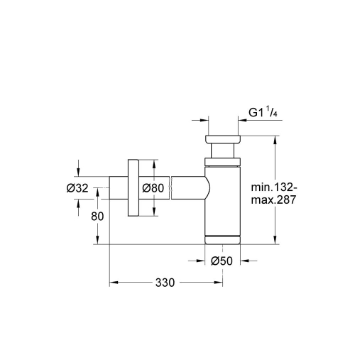 Grohe Sifon 1 1/4