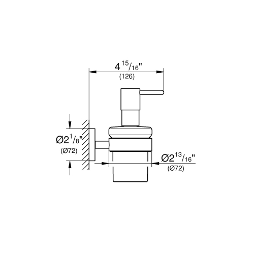 Grohe Sıvı Sabunluk Seti Essentials Super Steel - 40448DC1 - Thumbnail