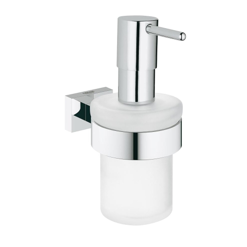 Grohe Sıvı Sabunluk Seti Eurocube Krom - 40756001 - Thumbnail