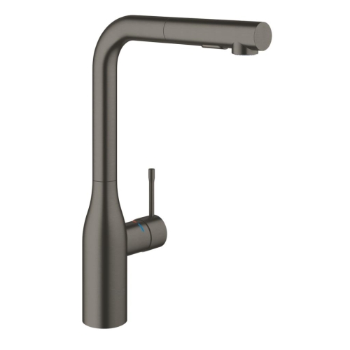 Grohe Spiralli Eviye Bataryası Essence Brushed Hard Graphite - 30270AL0 - Thumbnail